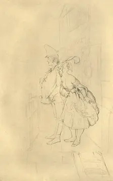 Treten Sie ein, meine Herrschaften! mid-late 19th century, (c1924). Creator: Carl Spitzweg