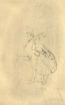 Treten Sie ein, meine Herrschaften! mid-late 19th century, (c1924). Creator: Carl Spitzweg