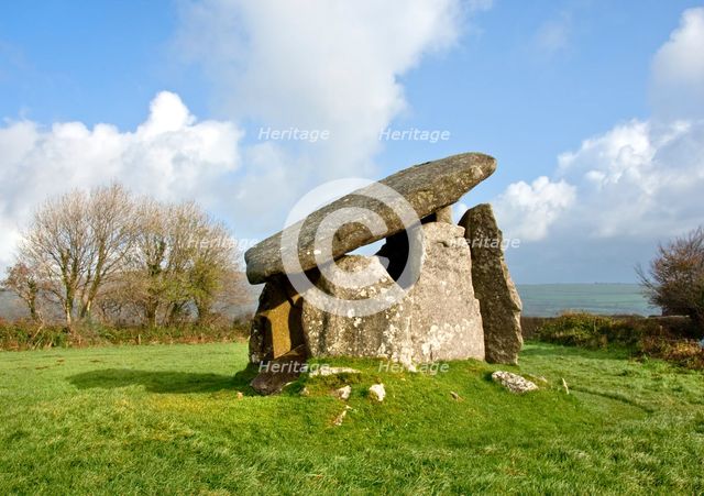 Trethevy Quoit, St Cleer, Cornwall, 2006. Artist: Historic England Staff Photographer.