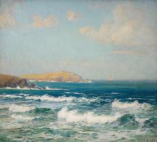 Trevose Head, Cornwall, 1900-1940. Creator: Beatrice Bright