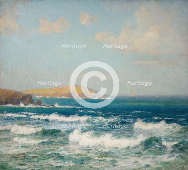 Trevose Head, Cornwall, 1900-1940. Creator: Beatrice Bright.