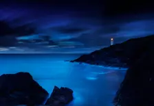 Trevose Lighthouse, Trevose Head, St Merryn, Cornwall, 2023. Creator: James O Davies