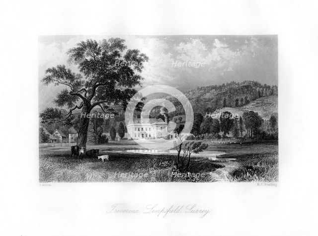Trevereux, Limpsfield, Surrey, 19th century.Artist: MJ Starling