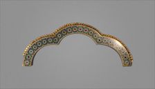 Tri-Lobed Arch from a Reliquary Shrine, German, ca. 1200. Creator: Unknown