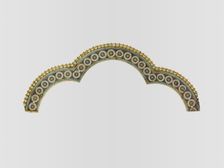 Tri-Lobed Arch from a Reliquary Shrine, German, ca. 1200. Creator: Nicholas of Verdun