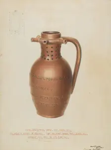 Trick Drinking Mug, c. 1936. Creator: James M. Lawson