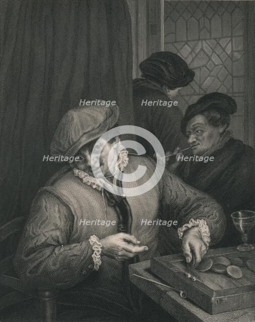 'Trictrac', mid 17th century, (mid 19th century). Creator: Johann Leonhard Appold.