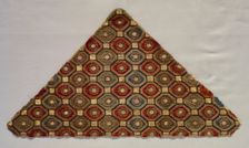 Triangular Textile, 19th century. Creator: Unknown