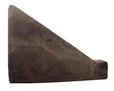 Triangular Brick with Horse, Phoenix, and Tigers, Western Han dynasty, c.1st cent. B.C. Creator: Unknown