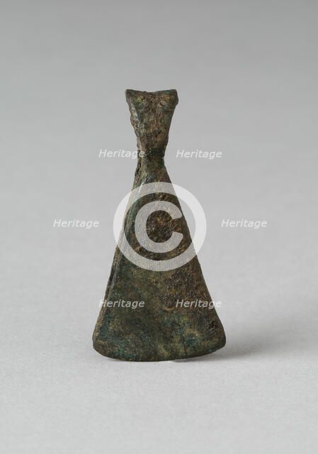 Triangular-shaped Tweezers, Probably A.D. 1000/1400. Creator: Unknown.