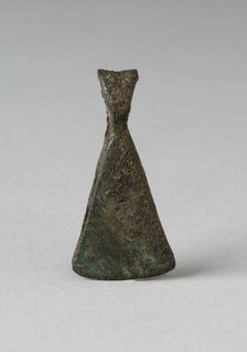 Triangular-shaped Tweezers, Probably A.D. 1000/1400. Creator: Unknown