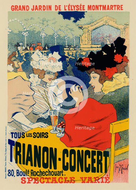 Trianon-Concert, 1894-1895. Creator: Meunier, Henri Georges (1873-1922).
