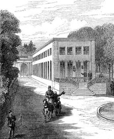 Trianon-sous-Bois, where Marshal Bazaine is detained a prisoner, 1873. Creator: Unknown