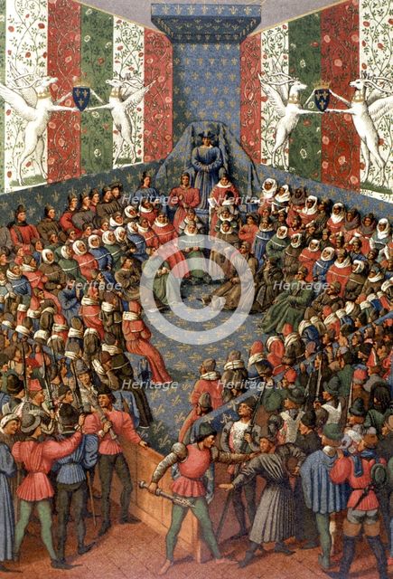 Trial of Charles VII to John, Duke of Alençon, accused of conspiring with the English against Fra…