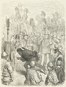Trial of Strength, 1872. Creator: Paul Albert Fournier