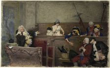 Trial of Pierrot, n.d. Creator: Jehan Georges Vibert