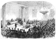 Trial of the Greek brigands at Athens, 1870. Creator: Unknown