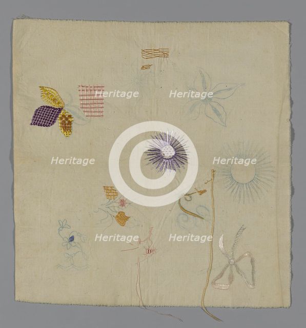 Trial Sheet, Illinois, 19th century. Creator: Unknown.