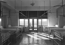 Triboro Hospital for Tuberculosis, Parsons Blvd., Jamaica, New York, 1940. Creator: Gottscho-Schleisner, Inc