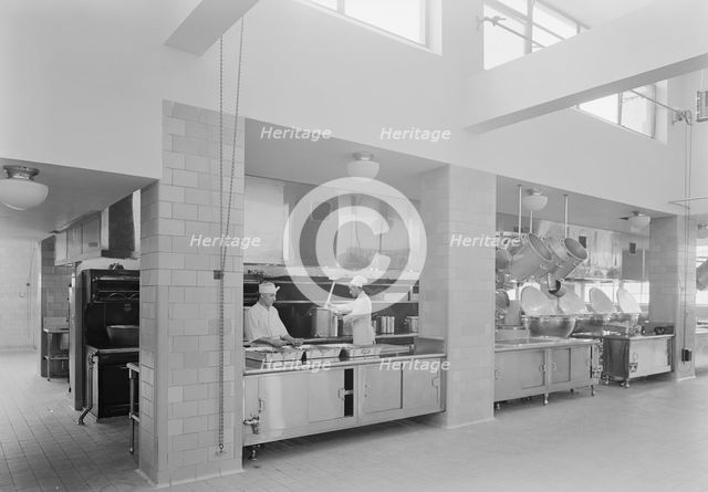 Triboro Hospital for Tuberculosis, Parsons Blvd., Jamaica, New York, 1941. Creator: Gottscho-Schleisner, Inc.