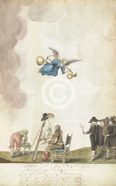 Tribute to Art, c.1652. Creator: Gesina ter Borch.