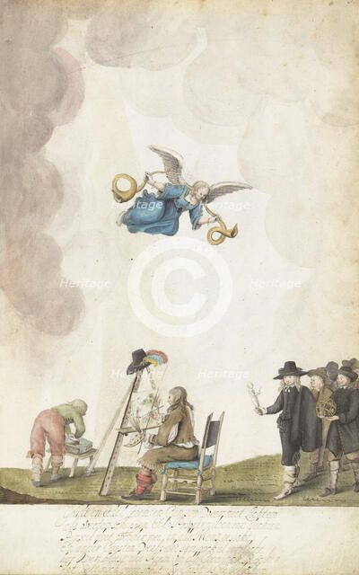 Tribute to Art, c.1652. Creator: Gesina ter Borch.