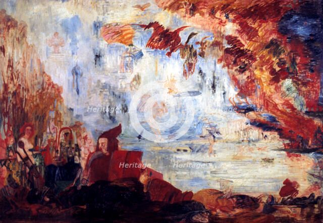 'Tribulations of Saint Anthony', 1887. Artist: James Ensor