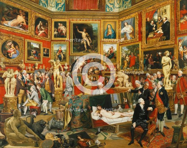 Tribuna degli Uffizi , Between 1772 and 1777. Creator: Zoffani, Johann (1733-1810).