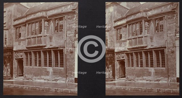 Tribunal House, High Street, Glastonbury, Mendip, Somerset, 1913. Creator: Walter Edward Zehetmayr.