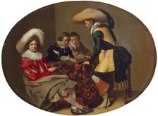 Tric-Trac Players, 1627. Creators: Willem Cornelisz Duyster, Jacob Duck