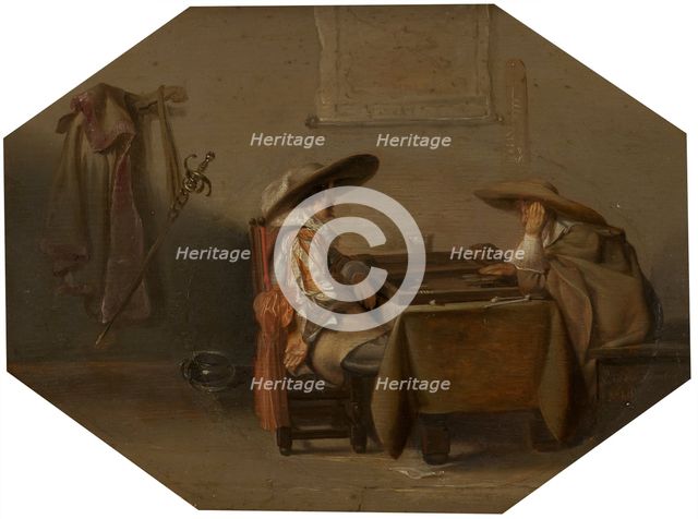 Tric-Trac Players. Creator: Pieter Codde.