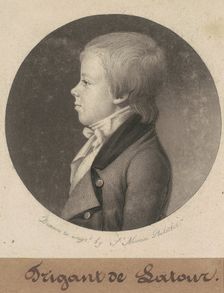 Trigant de la Tour, 1801. Creator: Charles Balthazar Julien Févret de Saint-Mémin