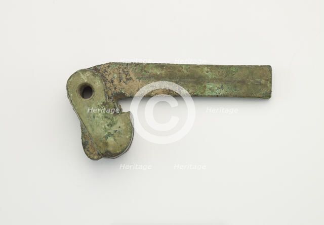 Trigger for a cross-bow lock (nu chi), Han dynasty, 206 BCE-220 CE. Creator: Unknown.