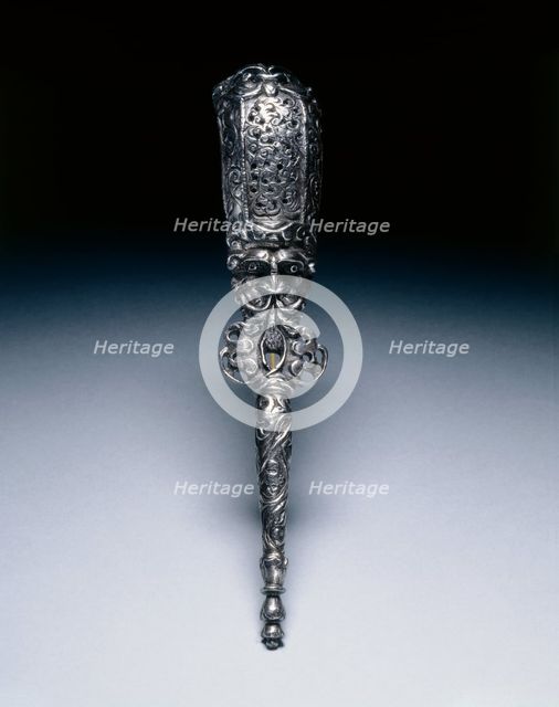 Trigger Guard for a Pistol, c. 1680-1700. Creator: Unknown.