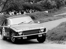 Trident Clipper, Sandy Gibb at Gurston Down 1971. Creator: Unknown