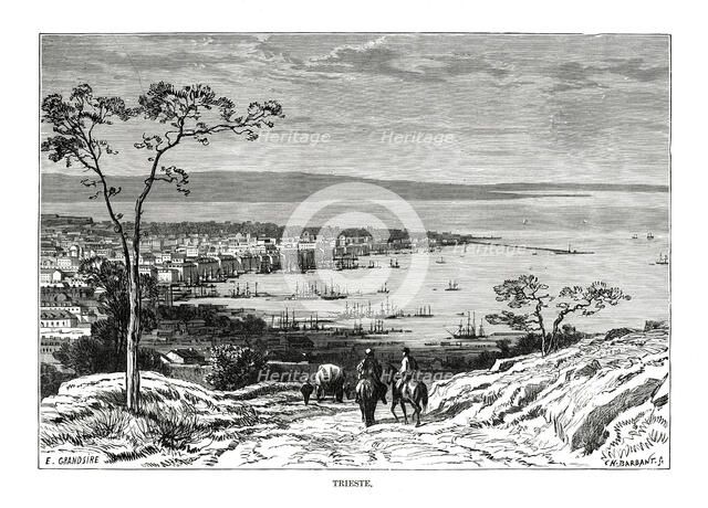 Trieste, Italy, 1879. Artist: Charles Barbant