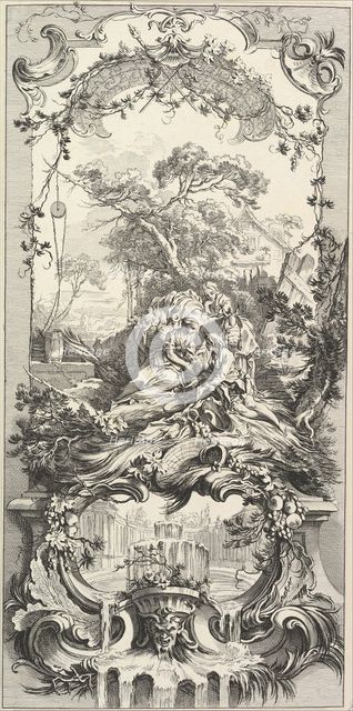 Triomphe de Pomone (Triumph of Pomona), 18th century. Creator: Charles Nicolas Cochin.