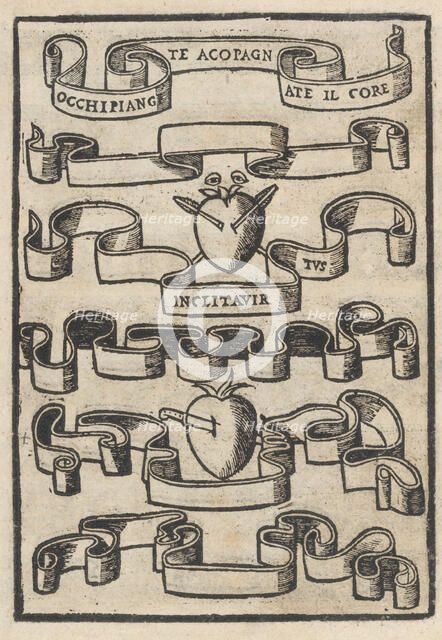 Trionfo Di Virtu. Libro Novo..., page 16 (recto), 1563. Creator: Matteo Pagano.