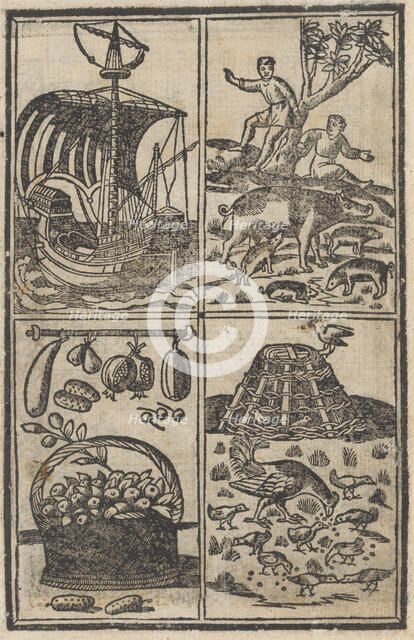 Trionfo Di Virtu. Libro Novo..., page 18 (recto), 1563. Creator: Matteo Pagano.