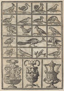 Trionfo Di Virtu. Libro Novo..., page 3 (recto), 1563. Creator: Matteo Pagano