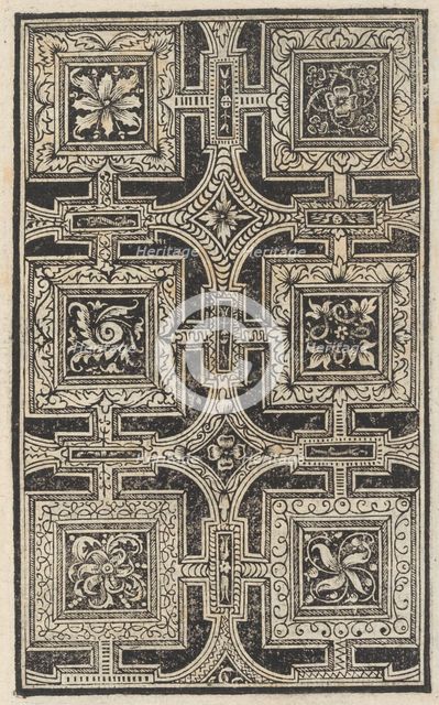Trionfo Di Virtu. Libro Novo..., page 5 (recto), 1563. Creator: Matteo Pagano.