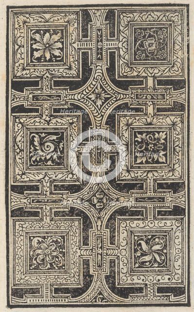 Trionfo Di Virtu. Libro Novo..., page 5 (recto), 1563. Creator: Matteo Pagano.