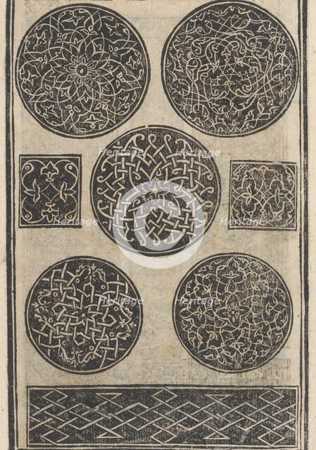 Trionfo Di Virtu. Libro Novo..., page 8 (verso), 1563. Creator: Matteo Pagano.