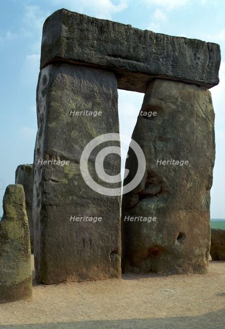 Trilithon at Stonehenge.