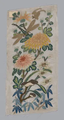 Trimming, China, Qing dynasty(1644-1911), 1850/1900. Creator: Unknown