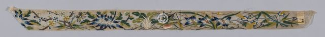 Trimming, China, Qing dynasty(1644-1911), 1850/1900. Creator: Unknown.