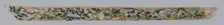 Trimming, China, Qing dynasty(1644-1911), 1850/1900. Creator: Unknown