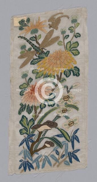 Trimming, China, Qing dynasty(1644-1911), 1850/1900. Creator: Unknown.