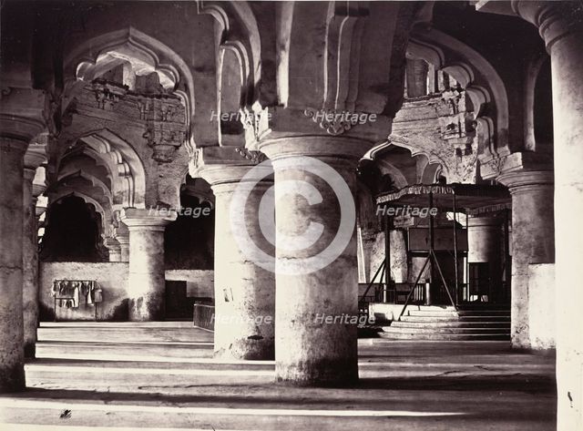Trimul Naik’s Palace. Session Court From North Side, 1858. Creator: Captain Linnaeus Tripe.