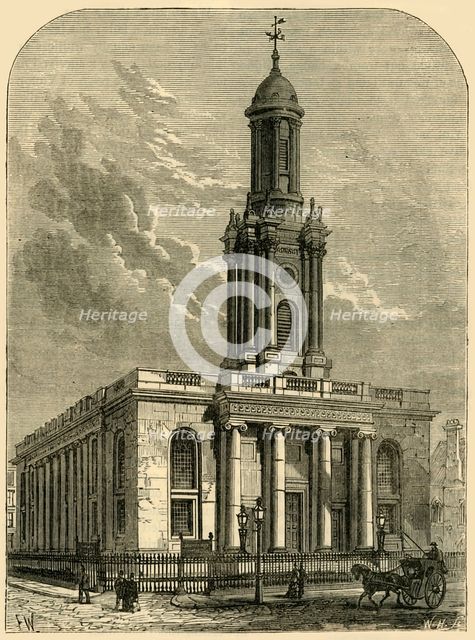 'Trinity Church, Albany Street', c1876. Creator: Unknown.